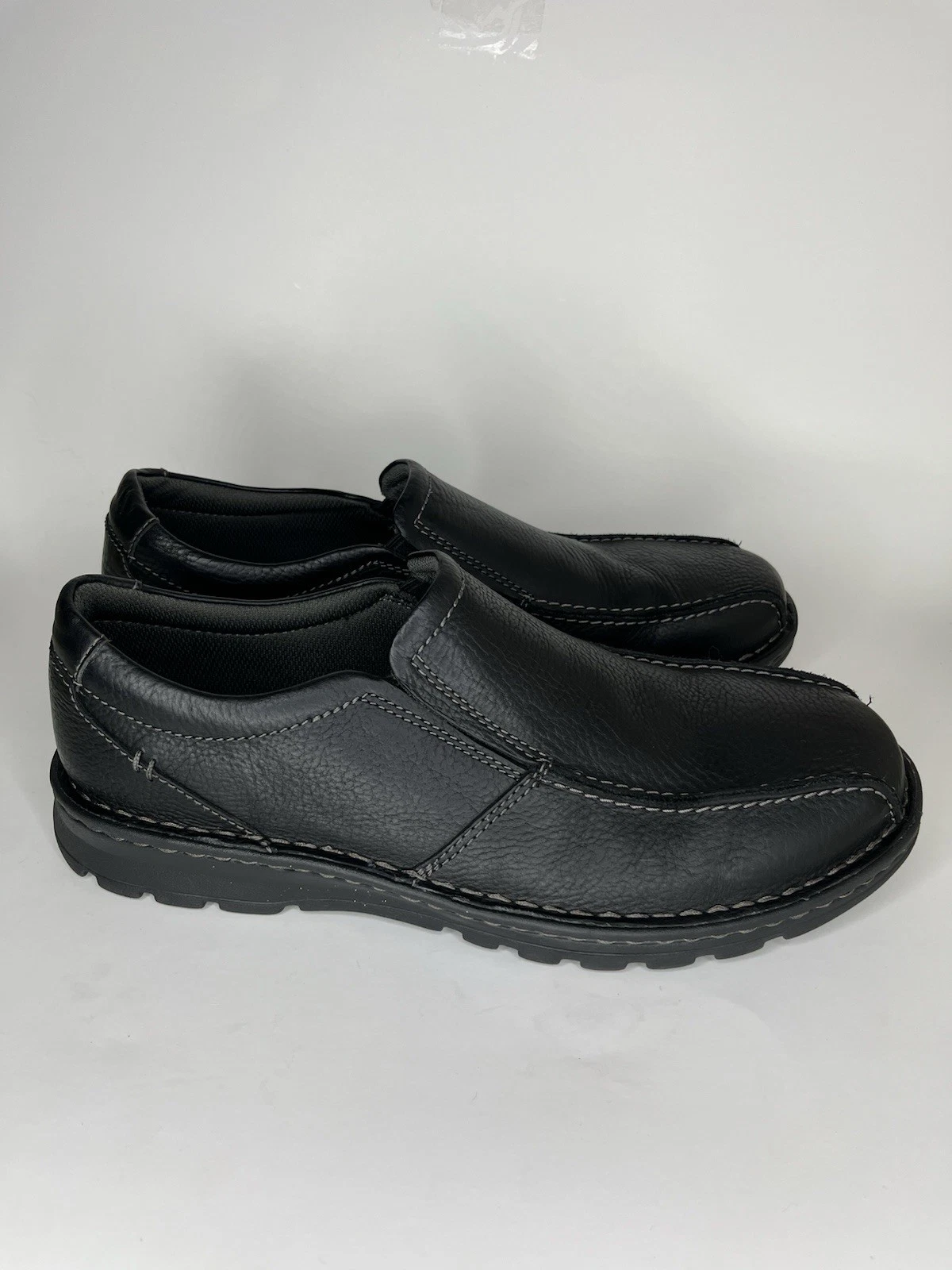 Clarks Collection Scarpe Mocassini Uomo Taglia 10 5W Pelle Nero