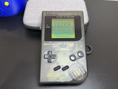 Nintendo Game boy Original DMG W/ New Shell & Glass Lens & Good
