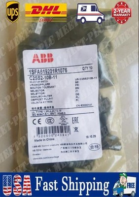 10PCs Original ABB No light selector C2SS2-10B-11 Free shipping &LL