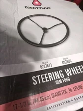 Steering Wheel OEM Ford 0237683 17 1/2" Diameter  Countyline 36-Spline Metal Spo