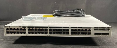 Cisco Catalyst 9300L C9300L-48P-4X-A  48 Port PoE+ 4x10G Uplink Switch-Fast Ship