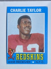 1971 Topps - Charley Taylor #26 HoF Washington Redskins Commanders