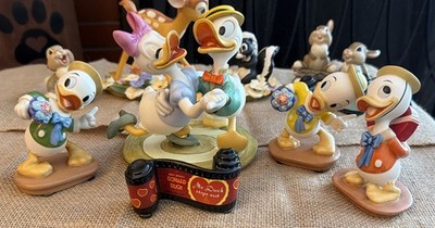 WDCC Disney  Mr. Duck Steps Out Oh Boy, What A Jitterbug  set w/ 2 artist Signed