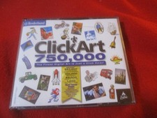 ClickArt 750,000 PC CD ROM-Finest Digital Art is Just a Click Away Broderbund
