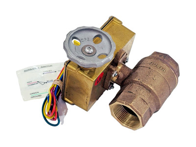 Nibco KT-505W-8 Fire Protection Bonze Ball Valve w/ Actuator 1-1/4'' NPT