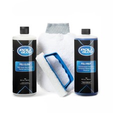 Poli Glow Fiberglass Restoration Kit Boat RV Oxidation Cleaner