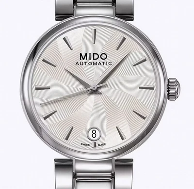 MIDO Baroncelli Powermatic 80 Automatik Damenuhr 10 BAR WR M022.207.11.031.10 - Bild 1 von 4