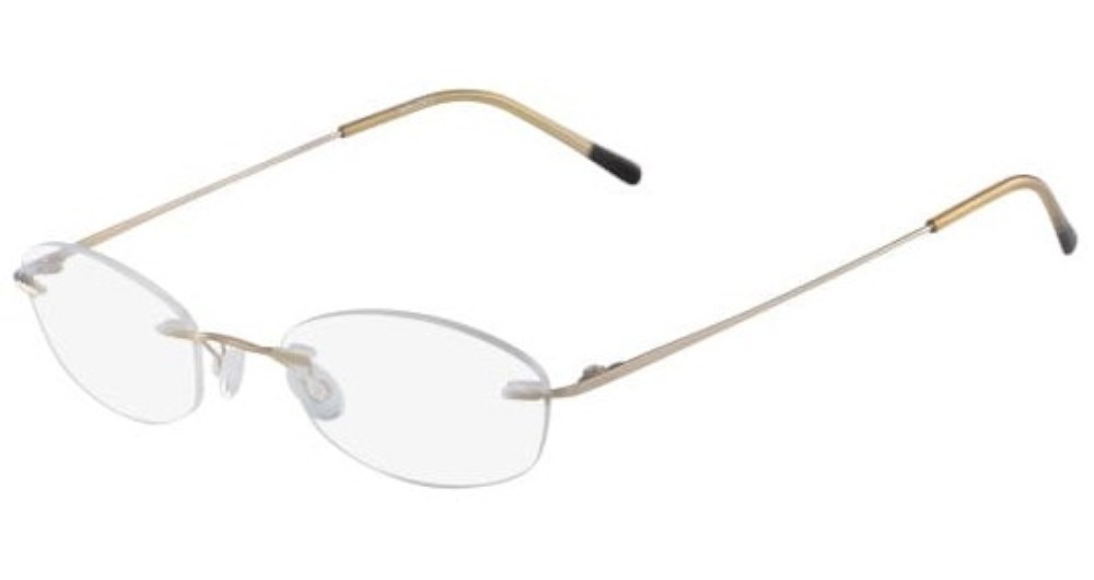 Чистый воздушный шлюз Seven-Sixty 209 710 Тита оправа для очков в золотой оправе без оправы 21-135