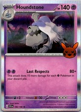 Houndstone Rare Trick or Trade BOOster Bundle 2023 106/198 NM Holo