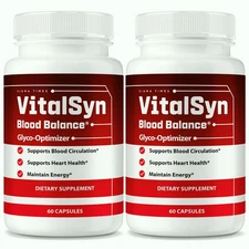 (2 Pack) VitalSyn Blood Support, Advanced Vital Syn Blood Support Formula