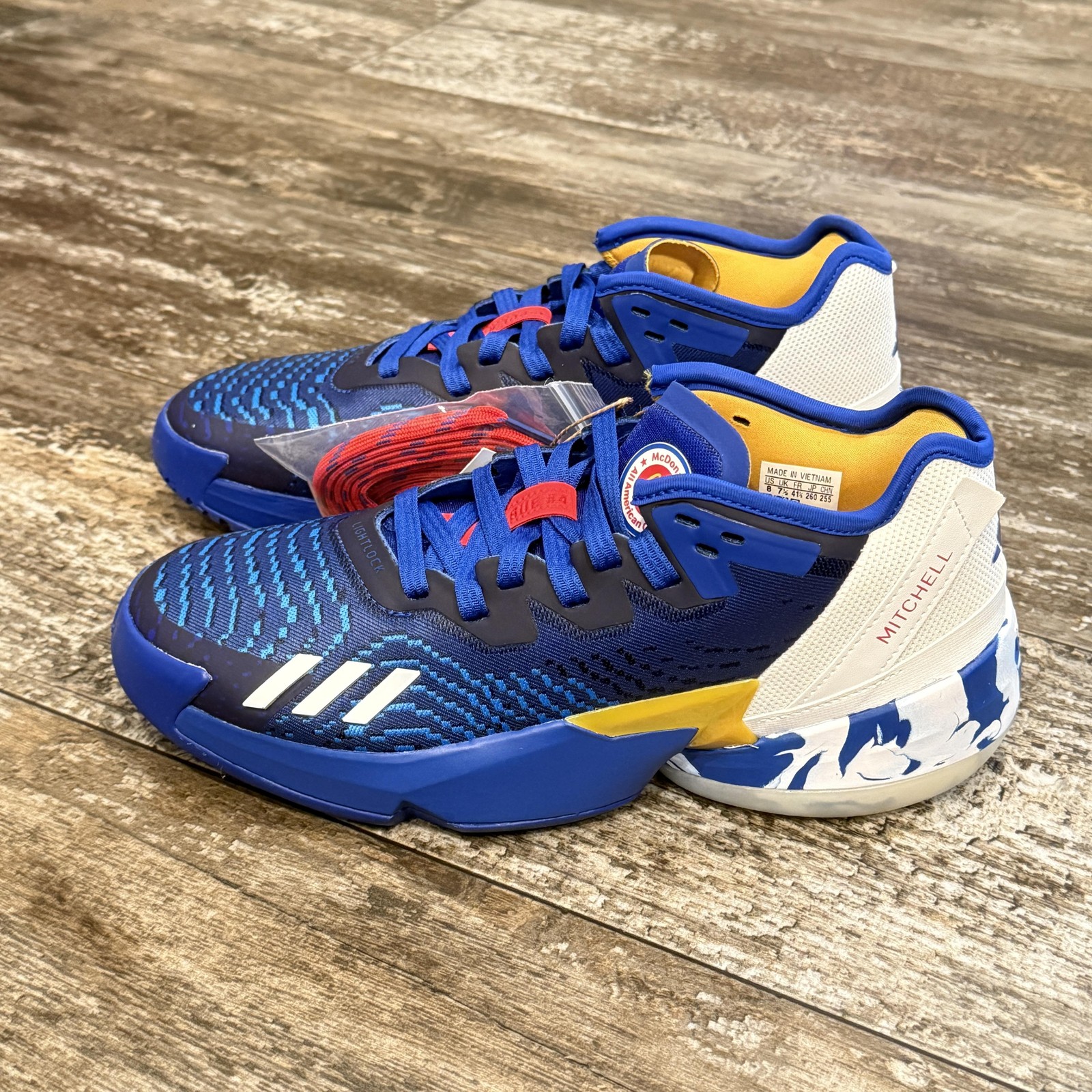 Adidas D.O.N. Issue 4 Shoes Mens 8 Women 9 McDonalds All American Mitchell NEW thumbnail 8