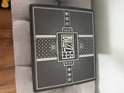 Blizzard Blizzcon 2016 Goodie Box/Bag - Box opened, contents untouched.