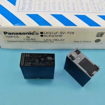 5Pcs LKQ1aF-5V-TV8 ALKQ3298 8A 5VDC   Power Relay 4 Pins #pk