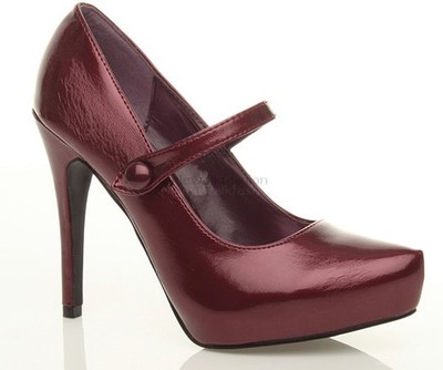 Damen Plateau High Heel Pumps Gr. 6 39