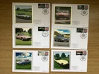 BENHAM 50TH ANNIVERSARY BRITISH MOTORING CLASSIC 2011 SET OF 6 FIRST DAY COVERS