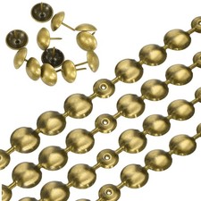 1Pcs Upholstery Nailhead Trim, 1 Meters Glossy Tacks Strips 20mm Bronze