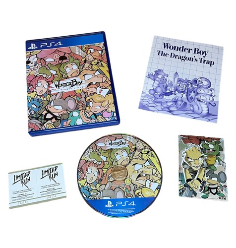 Jeu PS4 Wonderboy The Dragon's Trap - Version Française, Bon état, Testé