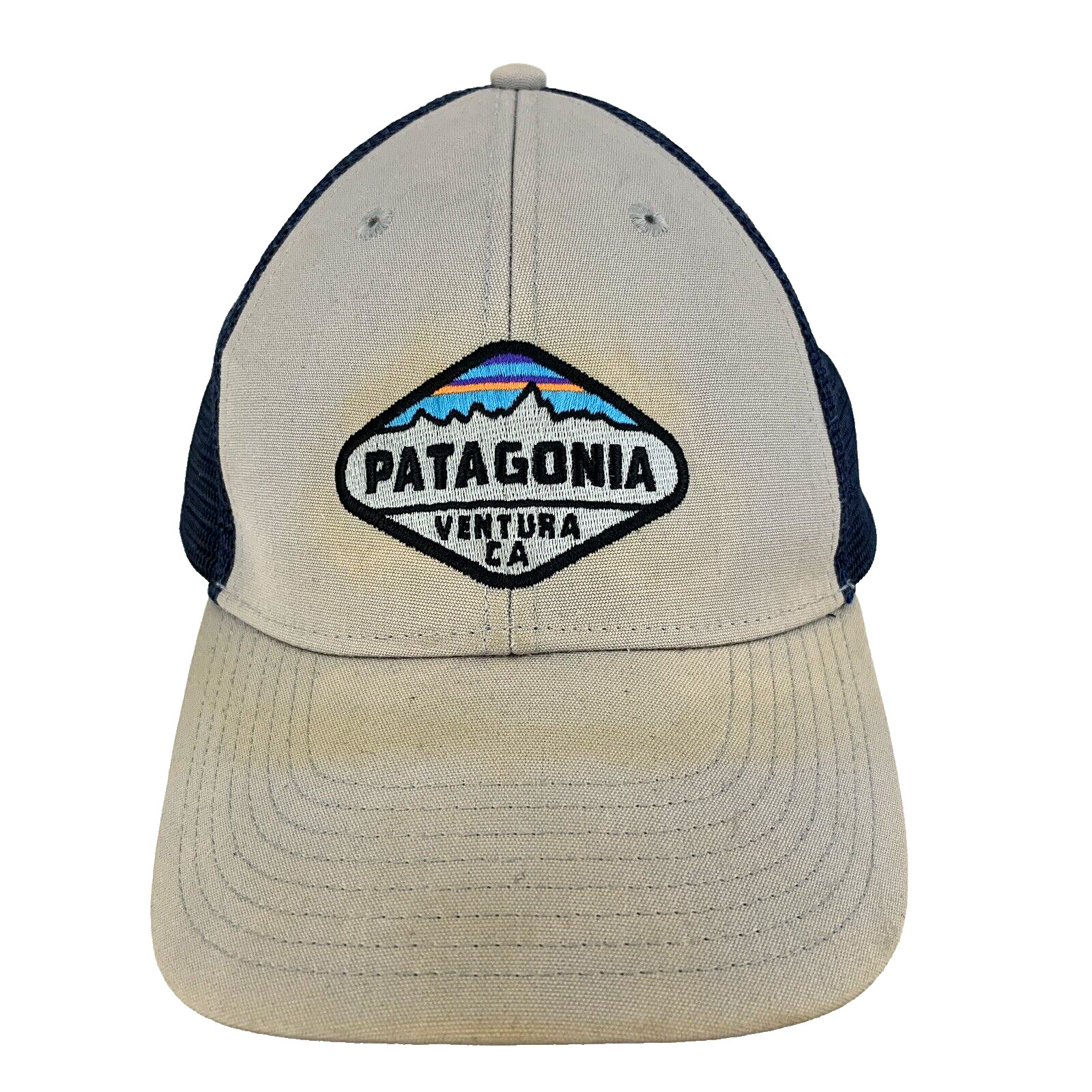 Patagonia Ventura CA Fitz Roy Hat Crest Logo Mesh Sna… Gem