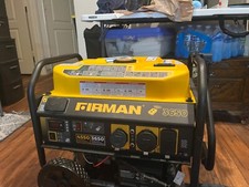 Firman GAS PORTABLE GENERATOR 4550W REMOTE START 120/240V