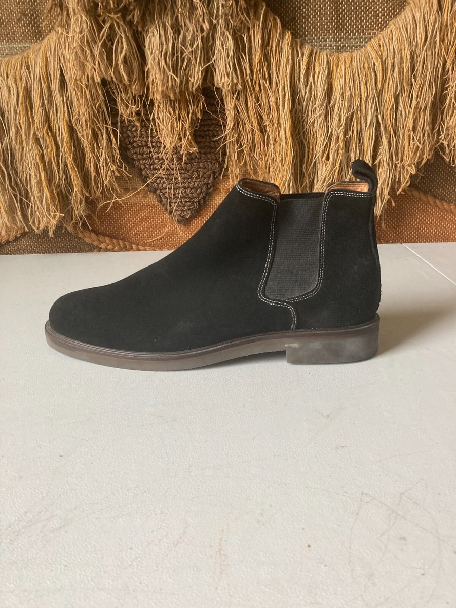 Donald Pliner Platon Black Suede Ankle Boots 10 Mens | eBay display picture 2