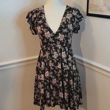 Urban Outfitters Dress Black and White Womens Small
