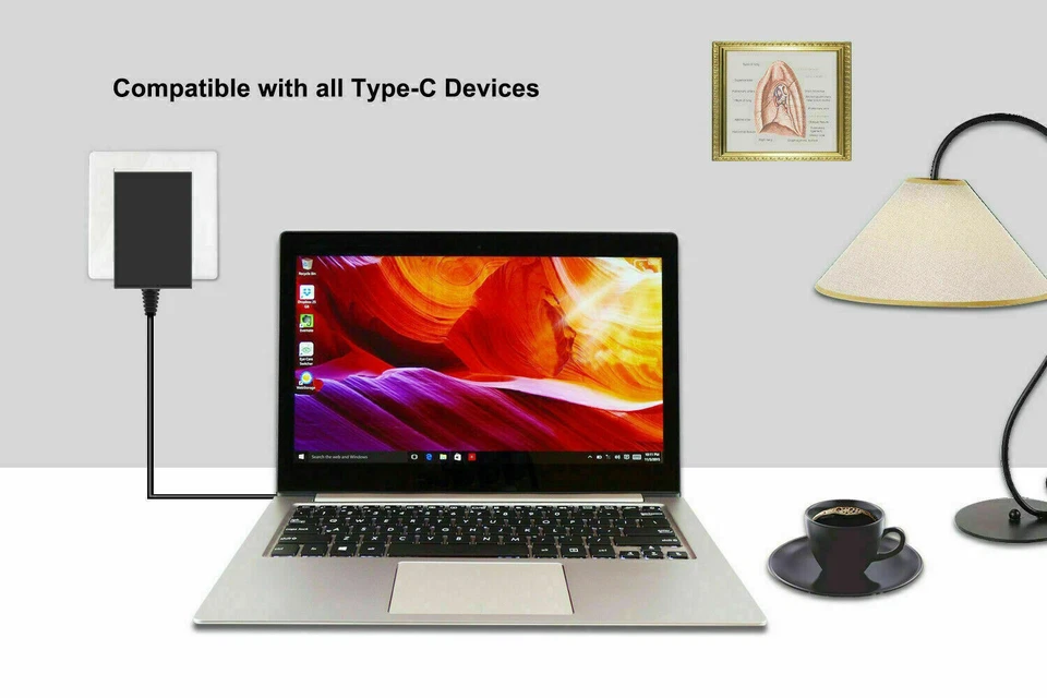 Switch carregador rápido para Nintendo Switch/Lite adaptador CA fonte de alimentação cabo tipo C - Imagem 4 de 4