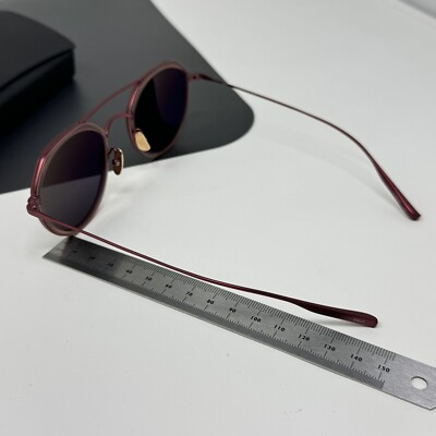 SALT Optics Sunglasses Dibergi MDR Titanium Red Polarized  display picture 2