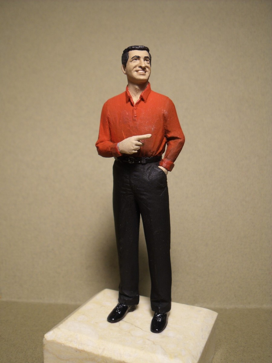Figurine 1/18 Giotto Bizzarrini – Résine, Non Peinte – Hot Wheels / Spark / Minichamps