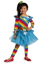 Disguise Tutu'riffic Colorful Cutie Girls Costume, Medium 7-8 