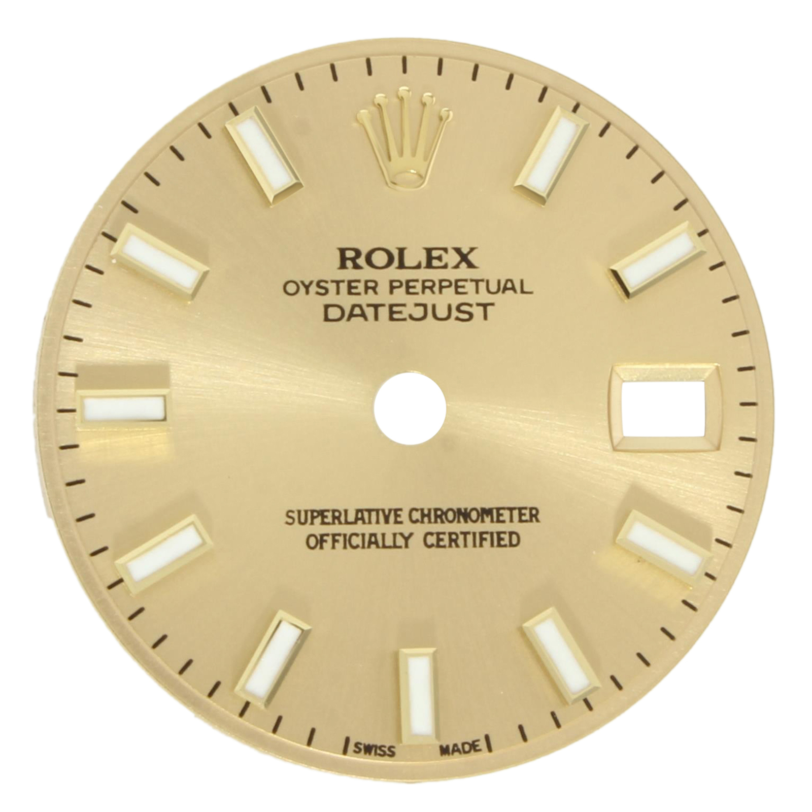 Rolex Champagne Lumed Sticks Dial for Ladies 26mm Datejust