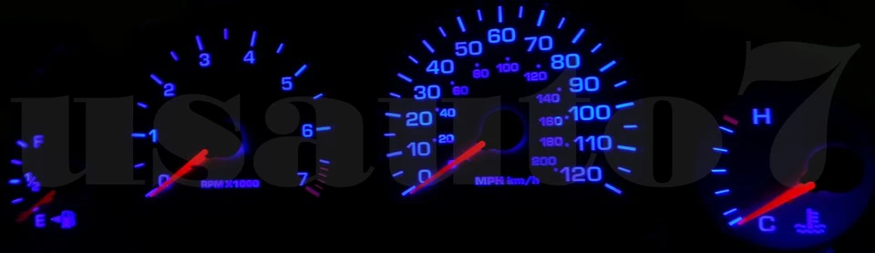 Dash Cluster Gauge BLUE LED LIGHTS UPGRADE KIT Fits 98-04 Dodge Intrepid 2nd Gen - Изображение 4 из 4