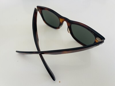 ◆◆RAY-BAN◆◆レイバン　 5024 　　WAYFARER　　　ＵＳＡ Vtg 60s 70s B&L 5024 Ray-Ban USA Wayfarer Mock Tortoise