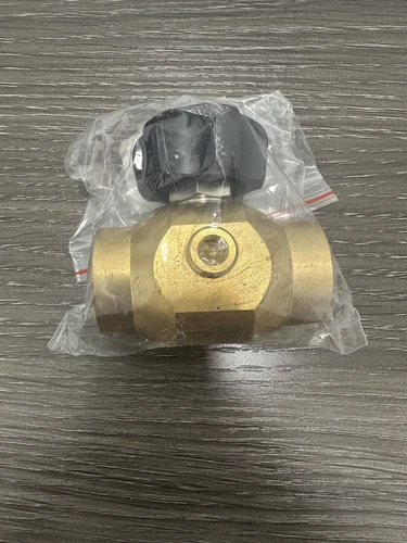 Harris Specialty Gas Brass Isolation Valve, 3500 PSI Max, 100427