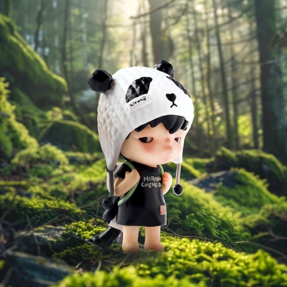 Authentic Hirono Stray Panda Series Limited Edition Confirmed