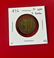1972 10 WON KOREA COIN - NICE WORLD COIN