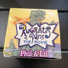 Chatback Watches Rugrats In Paris The Movie Phil & Lil Digital Watch - NIB
