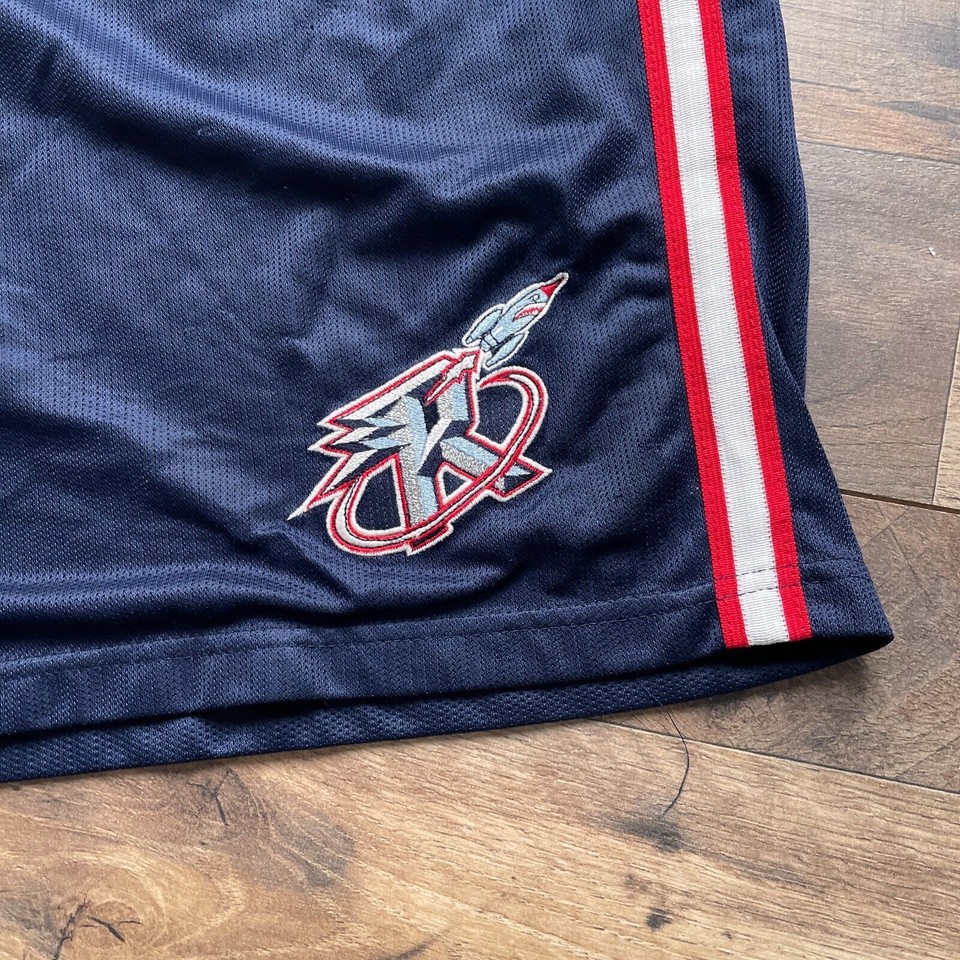 Vintage 90s Y2K Houston Rockets Shorts Men's Size XL Reebok Basketball