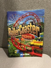 Roller Coaster Tycoon PC Computer Game Instruction Booklet MANUAL ONLY
