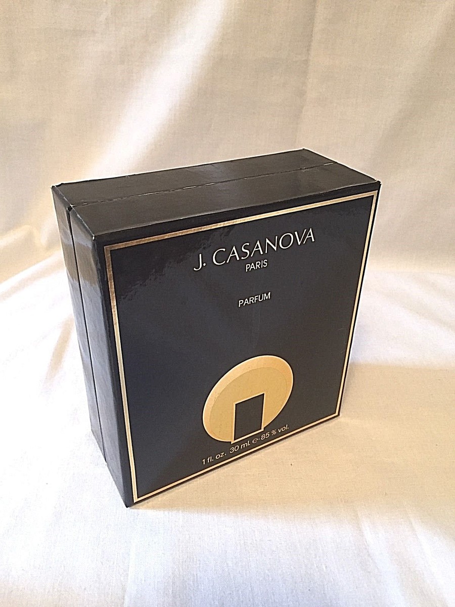 Vintage J. Casanova Parfum 1 oz. Splash Rare VHTF | eBay