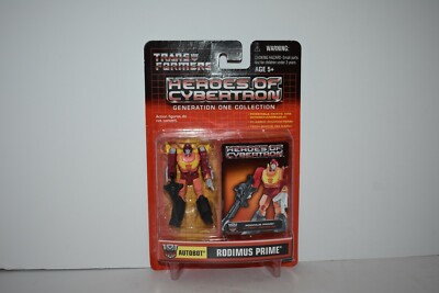 Hasbro Transformers Heroes of Cybertron Autobot Rodimus Prime  2002 MOC