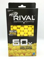 Nerf Rival Precision Battling 60x High Impact Rounds 60 Pieces Hasbro BRAND NEW