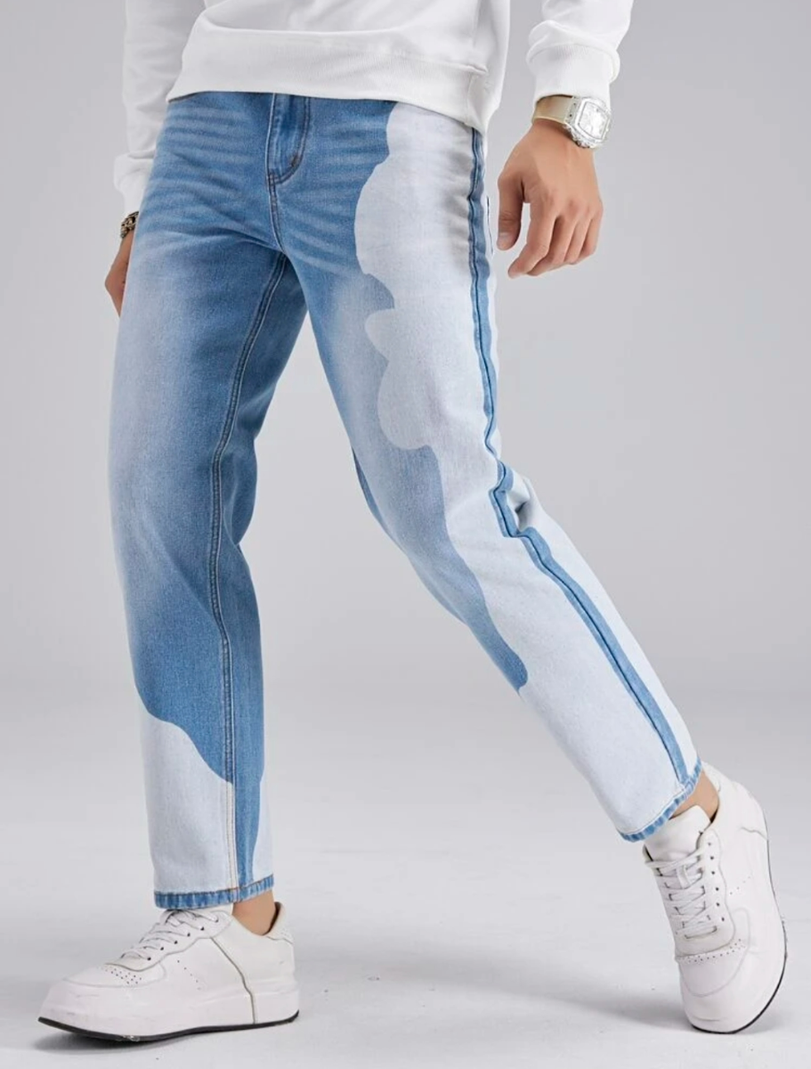 【2plan】Slab Cat Brush Washing Denim 2PLAN