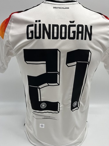 DFB Trikot Ilkay Gündogan signiert Deutschland Autogramm COA XS - Picture 2 of 7