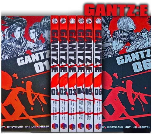 Gantz: E Manga Volume 1-6 English Full Set by Hiroya Oku - DHL EXPRESS