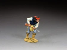 KING & COUNTRY THE REAL WEST TRW188 CROUCHING APACHE WITH WINCHESTER