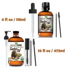 Mayan's Secret - Castor Oil Organic Cold Pressed Unrefined Glass Bottle