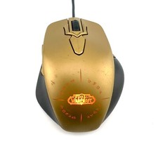WOW Legendary Gold Edition MMO Gaming Mouse S...