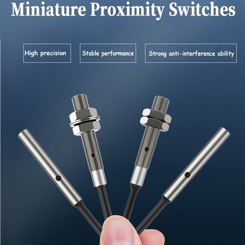 Micro Inductive Proximity Switch50mA Second Third Line NPN NO/NC Metal Induction - Picture 5 of 33