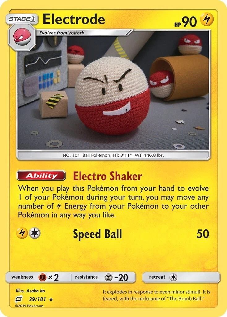 Electrode Pokémon TCG Cards for sale | eBay