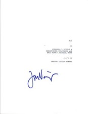 Jon Voight Signed Autographed ALI Full Movie Script COA VD